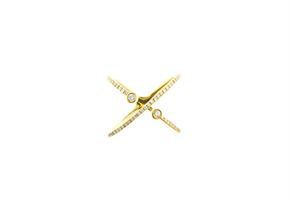 X Shape Ring